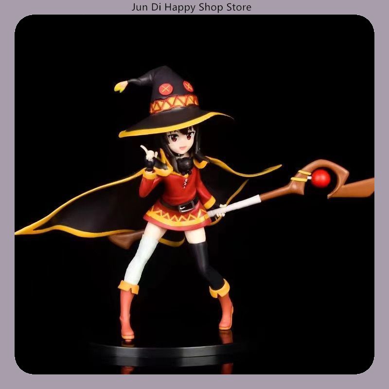 Good Smile Company Figma - 19Cm KonoSuba Megumin Pose Berdiri Figur