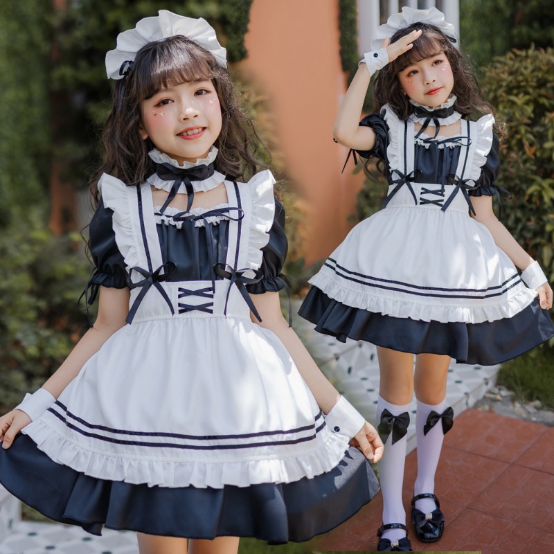 Cosplay Prop Bow - Kostum Cosplay Jepang Gaun Lengan Pendek