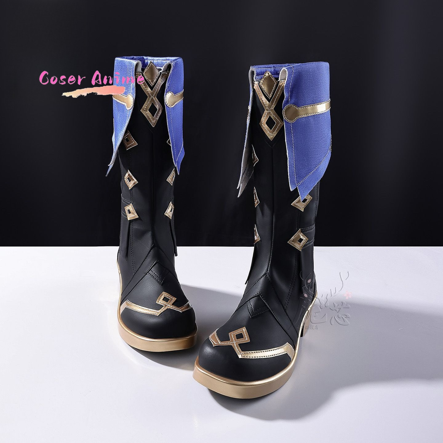 Prop Para Cosplay - Sepatu Cosplay Mitya dari Game Genshin