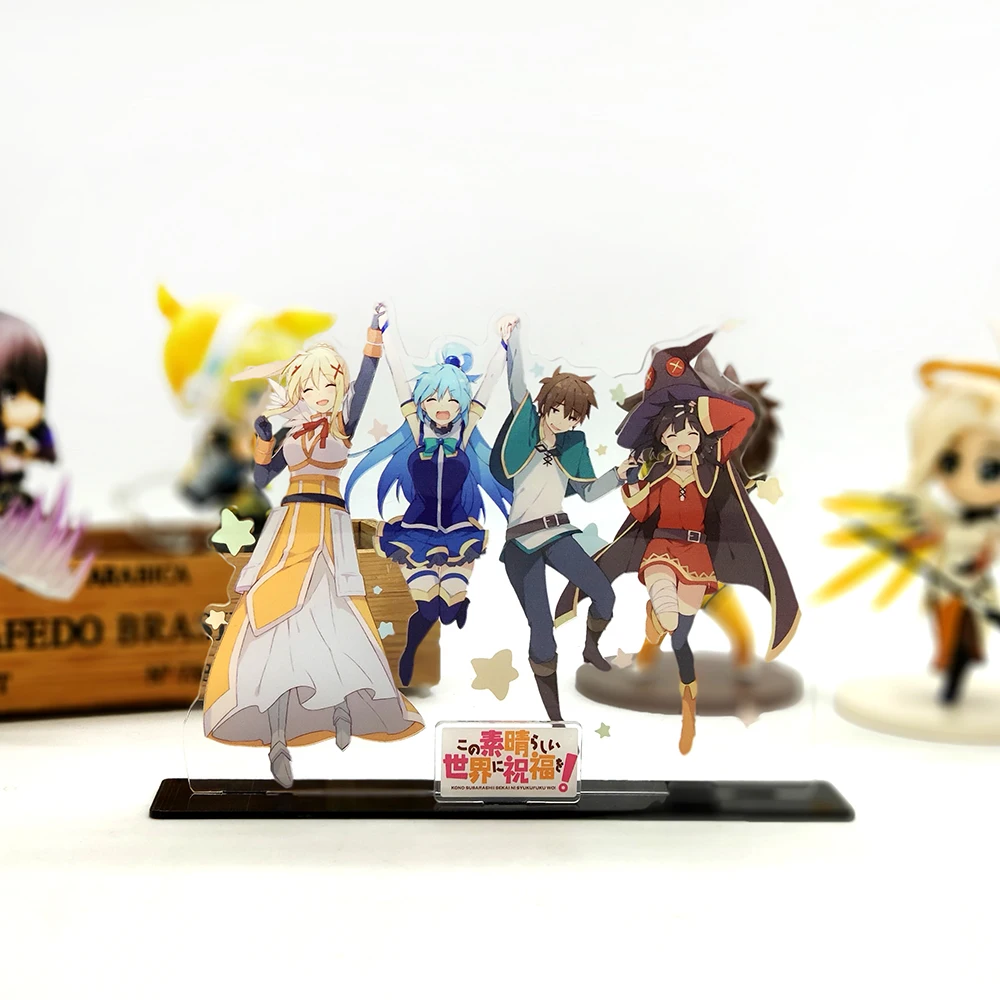 Good Smile Company Figma - Subarashii wadah model berdiri akrilik, penyangga
