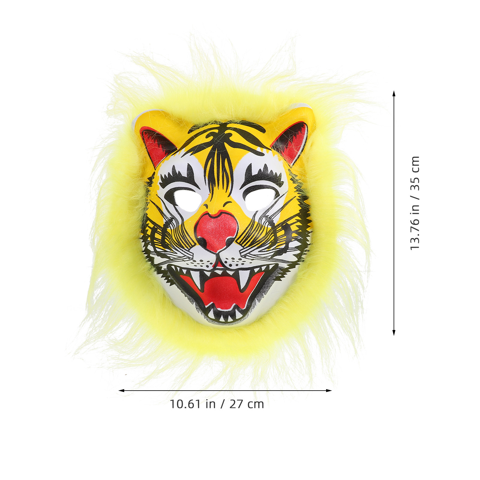 Topeng Harimau, Bahan Polieste - Cosplay Material For Prop ulasan dan harga
