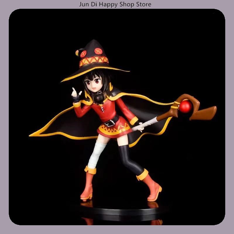 19Cm KonoSuba Megumin Pose Ber - Good Smile Company Figma ulasan dan harga