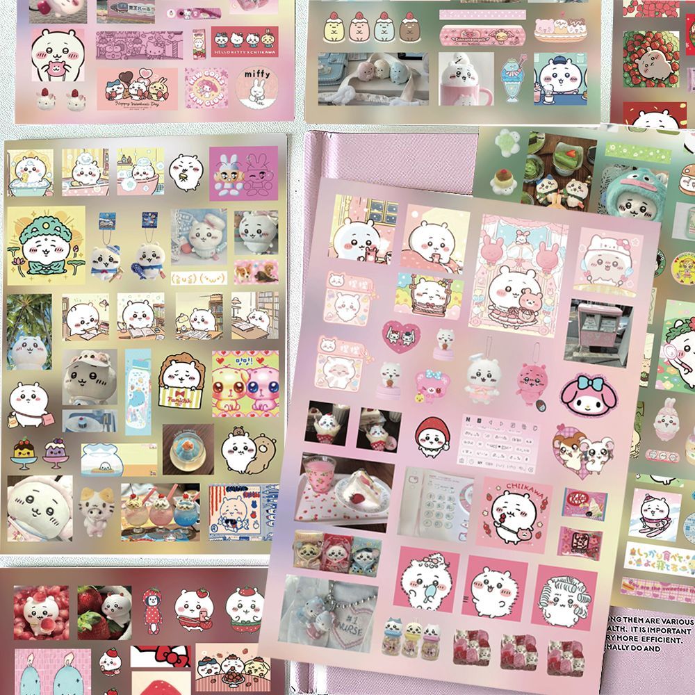 stiker film Chiikawa penyembuh - Cosplay Material For Prop ulasan dan harga