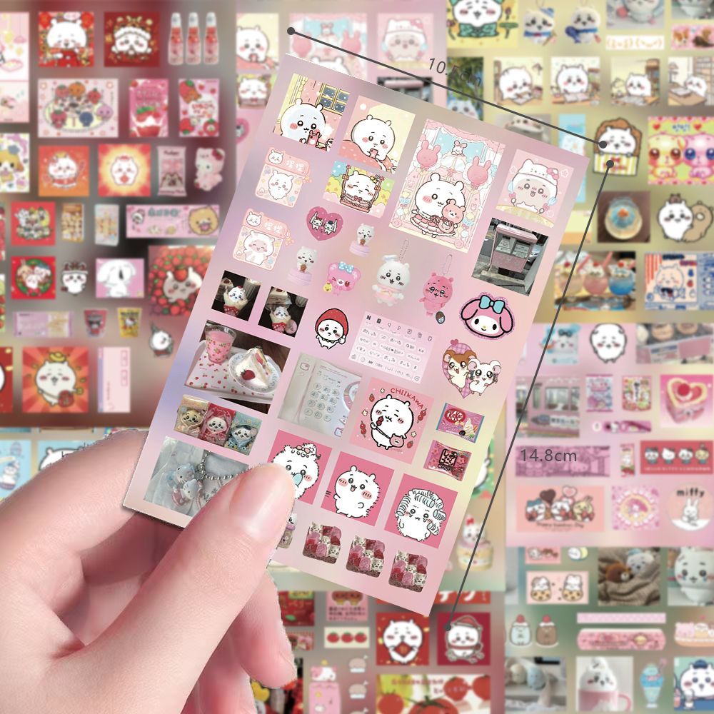 stiker film Chiikawa penyembuh - Cosplay Material For Prop ulasan dan harga