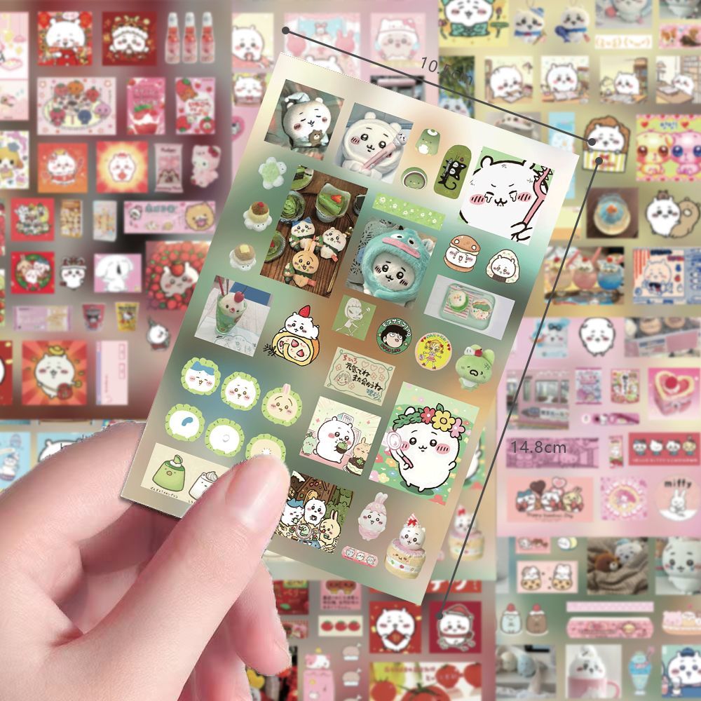 stiker film Chiikawa penyembuh - Cosplay Material For Prop ulasan dan harga