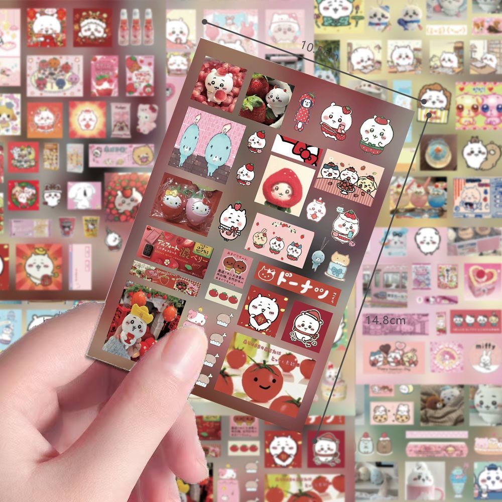 stiker film Chiikawa penyembuh - Cosplay Material For Prop ulasan dan harga