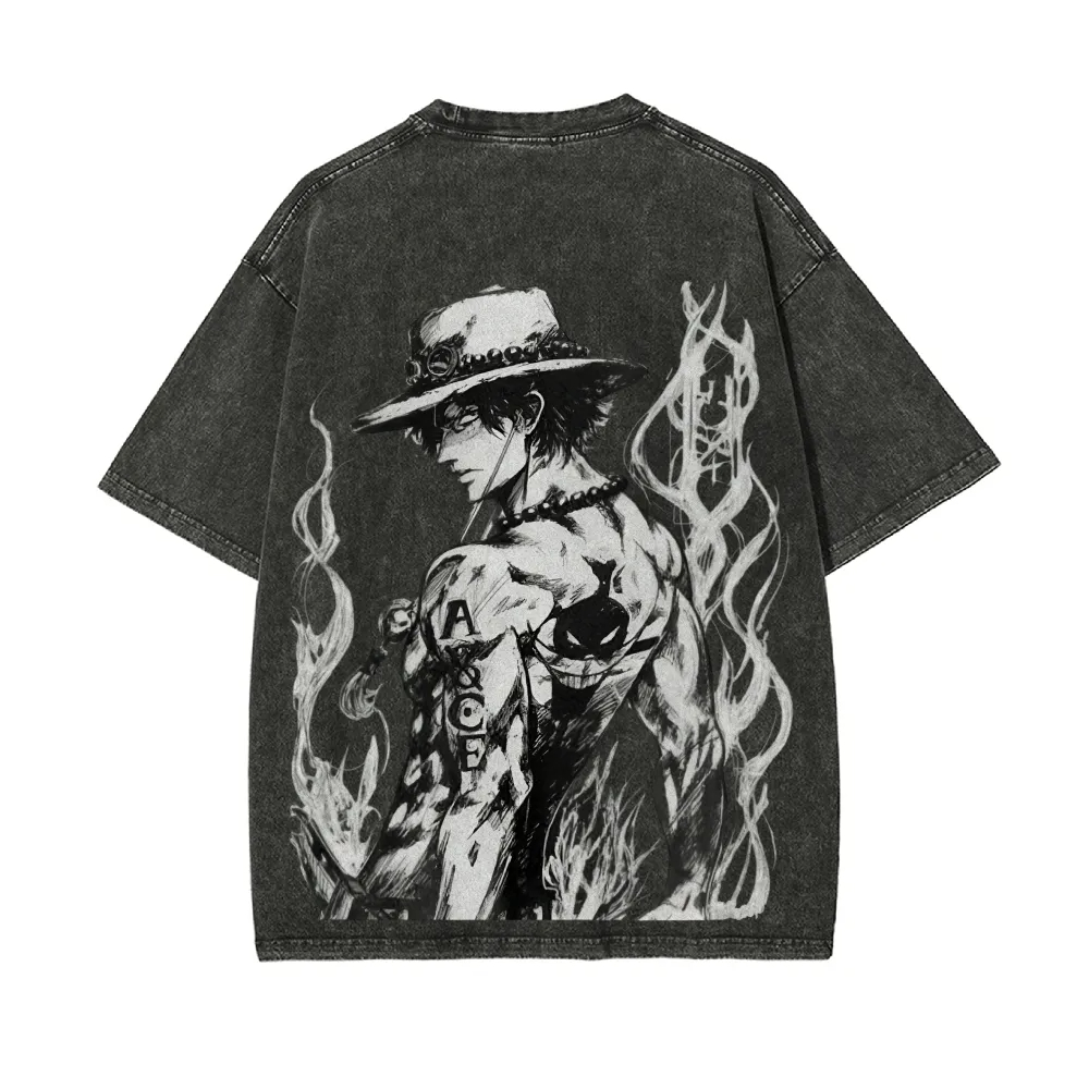 Kaos ONE PIECE Ace Flame Eleme - Cosplay Flame Prop ulasan dan harga