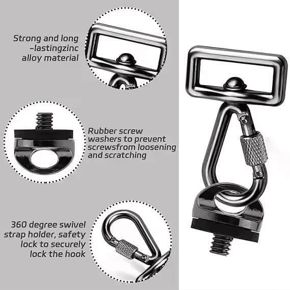 Sekrup Tali Bahu Kamera 1/4 D- - D Ring Strap ulasan dan harga