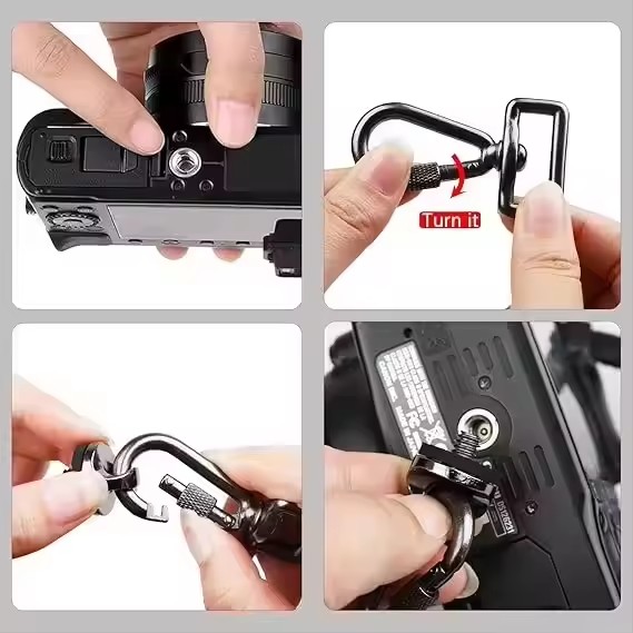 Sekrup Tali Bahu Kamera 1/4 D- - D Ring Strap ulasan dan harga