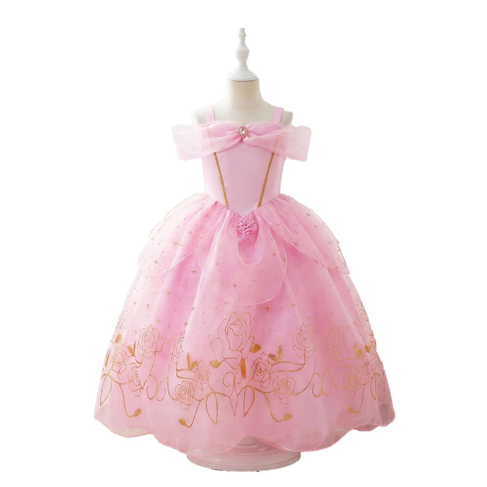 Gaun Putri Pink untuk Anak Per - Cosplay Prop Bow ulasan dan harga